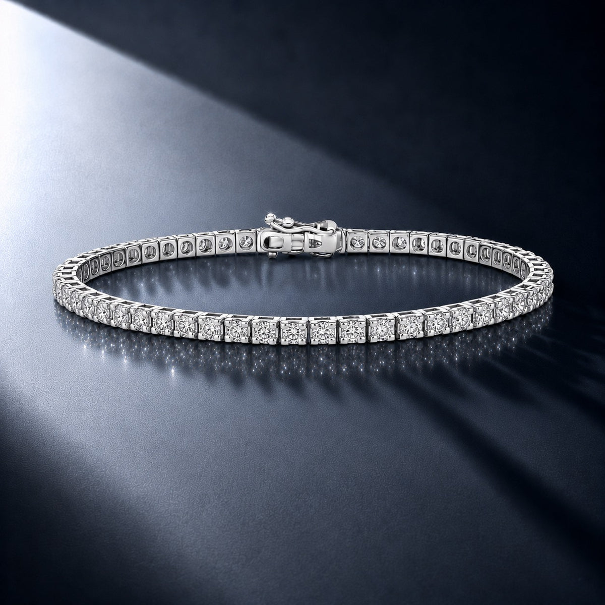2mm-6mm Moissanite Tennis Bracelet • S925