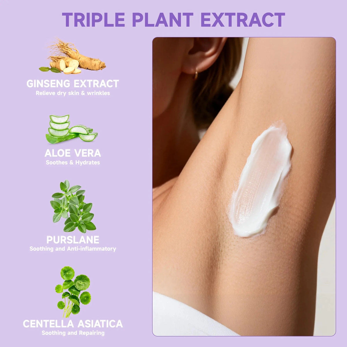 Gentle Hair Removal Mousse & Cream for Sensitive Skin