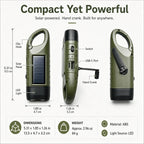 2-Pack Compact ABS Body LED Lights
