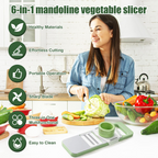 6-in-1 Precision Mandoline Vegetable Slicer