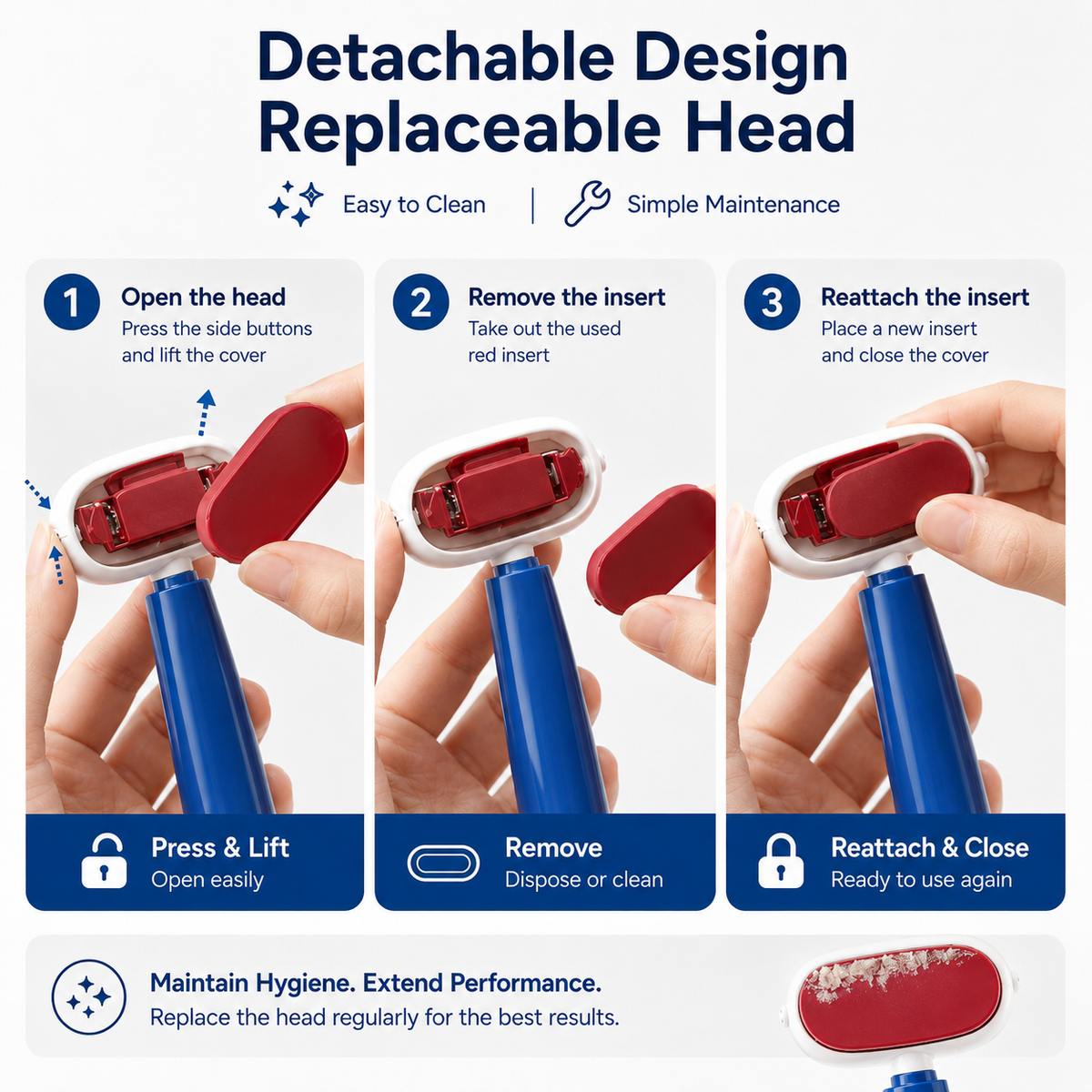 2-in-1 Dual-Sided Foot Callus Remover – Replaceable Stainless Steel Scraper