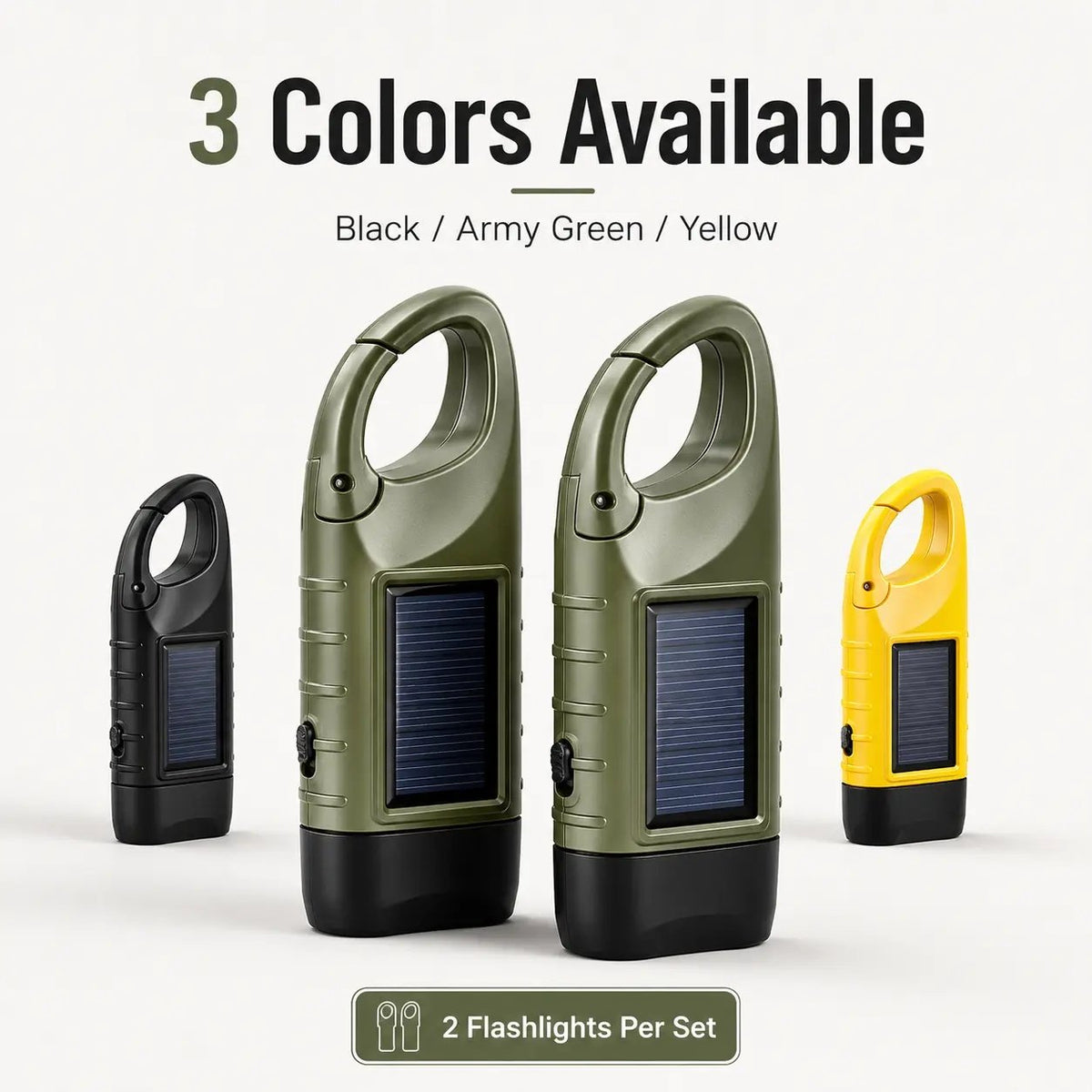 2-Pack Compact ABS Body LED Lights
