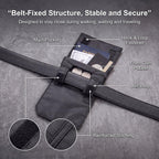 Men’s Hidden Anti-Theft Travel Wallet