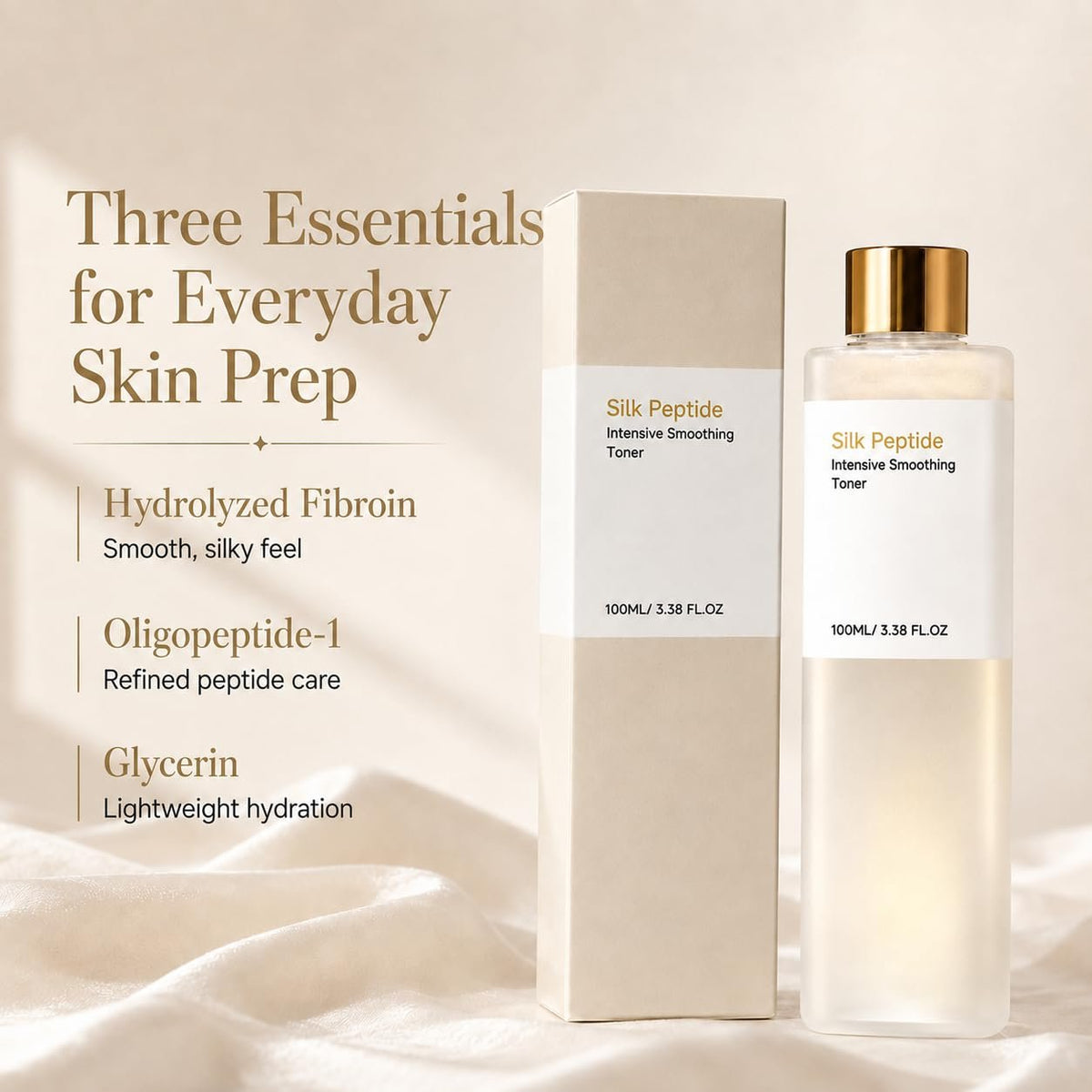 A lightweight daily toner for smoother-feeling, comfortably hydrated skin.