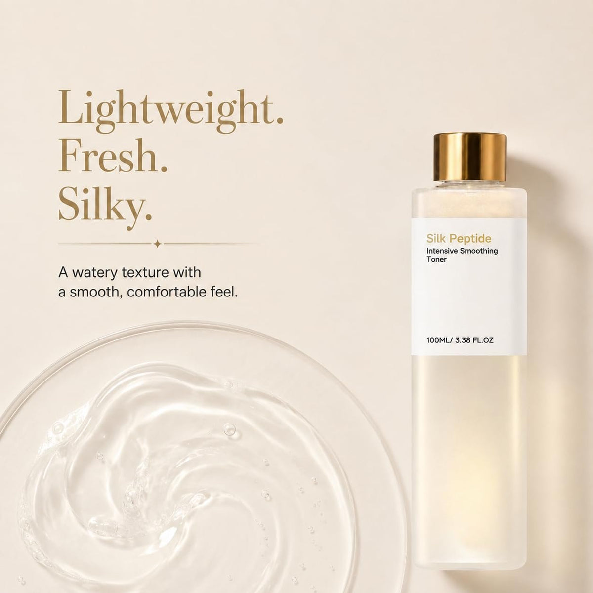 A lightweight daily toner for smoother-feeling, comfortably hydrated skin.