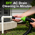 Universal AC Drain Line Cleaner Adapter
