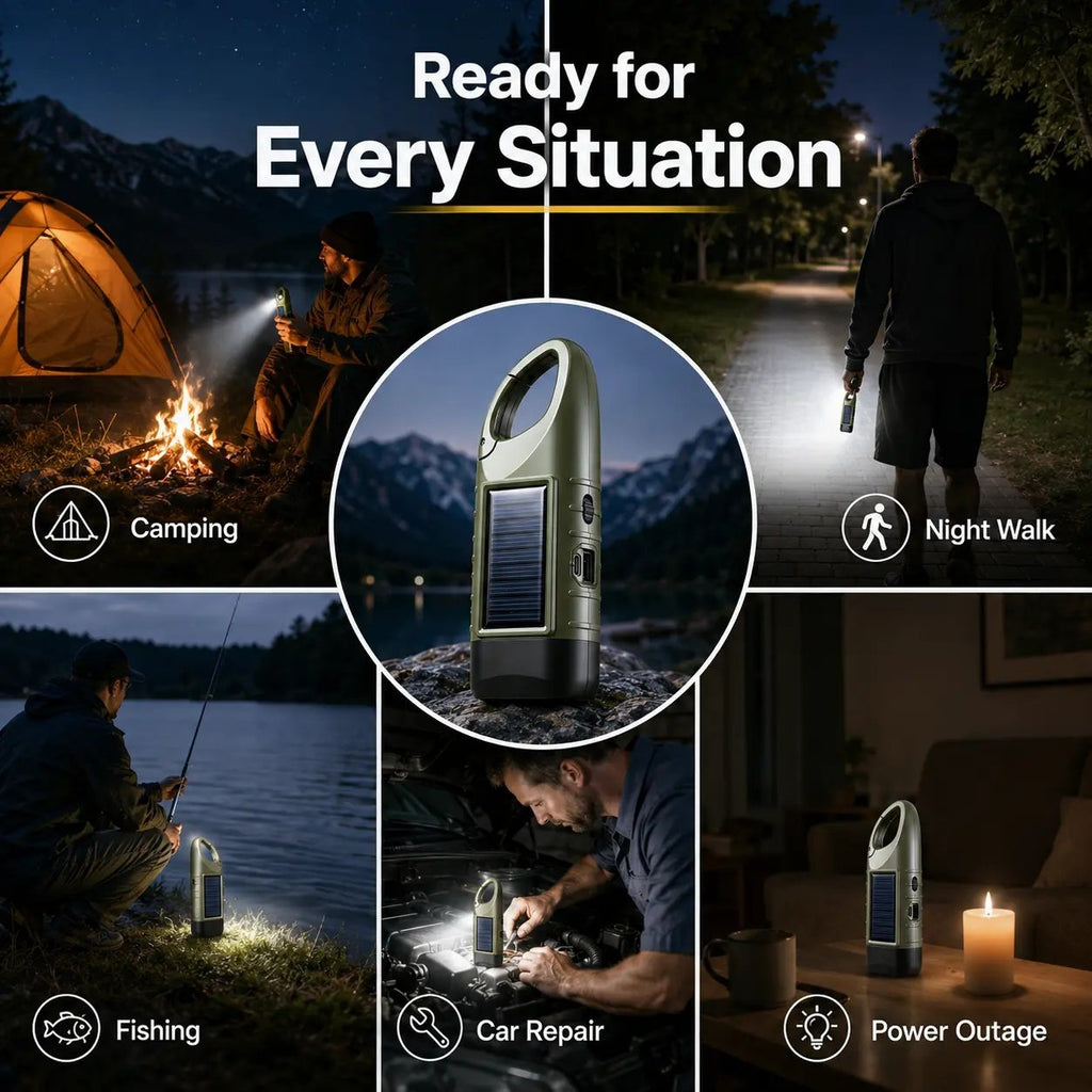 2-Pack Compact ABS Body LED Lights