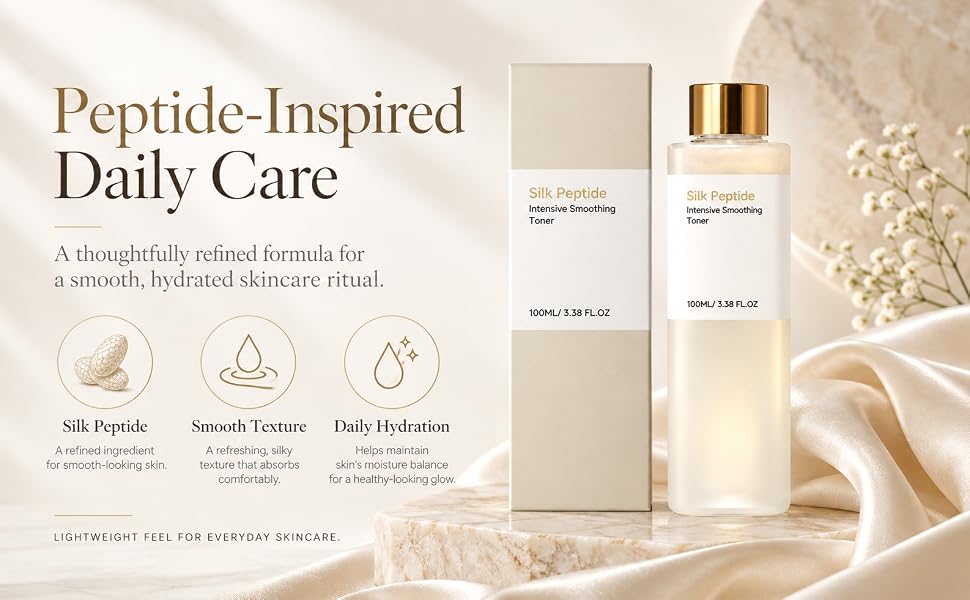 A lightweight daily toner for smoother-feeling, comfortably hydrated skin.