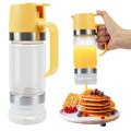 No-Drip Glass Honey & Syrup Dispenser with Stand