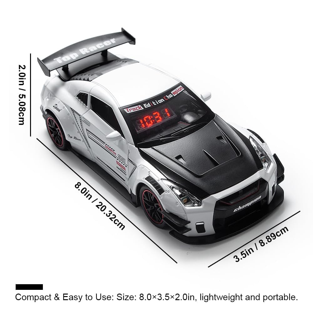 Hypercar Digital Alarm Clock