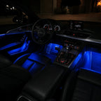 8-Color Wireless RGB Vehicle Interior Light Kit（8PCS）