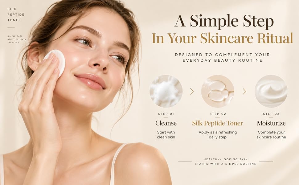 A lightweight daily toner for smoother-feeling, comfortably hydrated skin.
