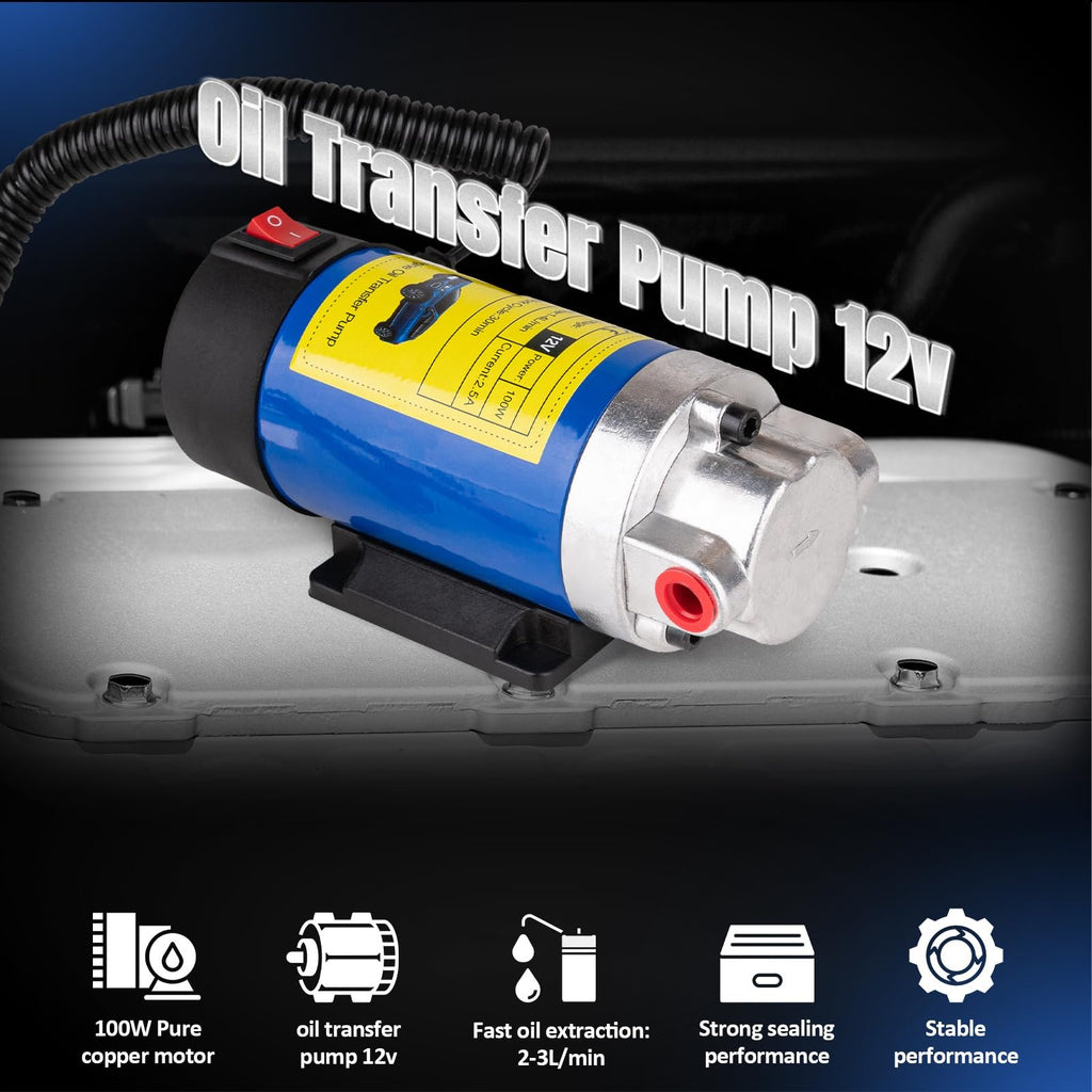 12V 100W Oil Extractor Pump