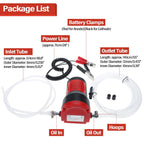 12V 60W Oil Removal Pump for Fluid Change