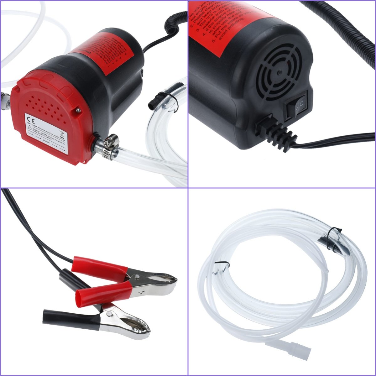 12V 60W Oil Removal Pump for Fluid Change