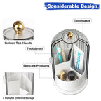 360° Rotating Toothbrush & Vanity Organizer