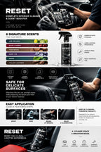 RESET Complete Interior Cleaner & Scent Booster