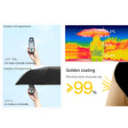 Automatic Travel Umbrella with Hook Handle