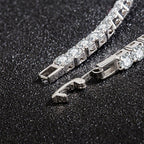 Sparkly Cubic Zirconia Tennis Bracelet for Women