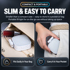 Foldable Magnetic Selfie Light with Mirror