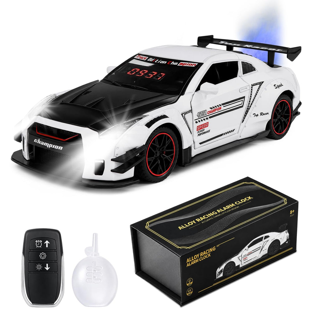Hypercar Digital Alarm Clock