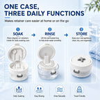 3-in-1 Retainer Cleaning Case