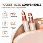 2-in-1 Rechargeable Eyebrow & Facial Hair Trimmer