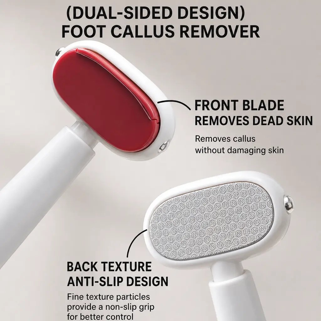 Dual‑Sided Foot Callus Remover