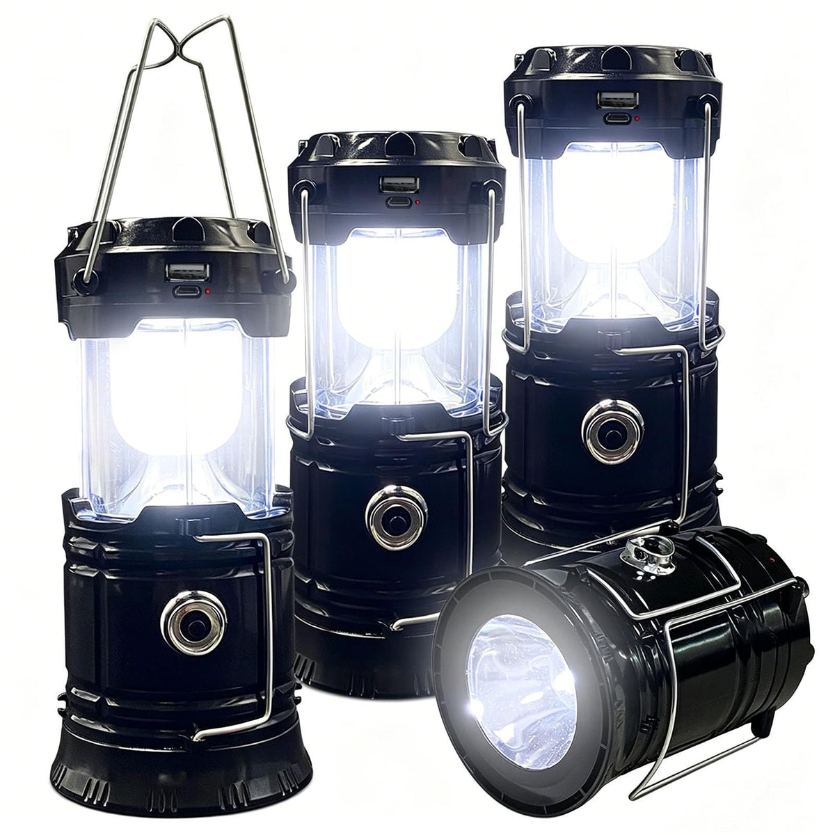 2-in-1 Solar Emergency Lantern