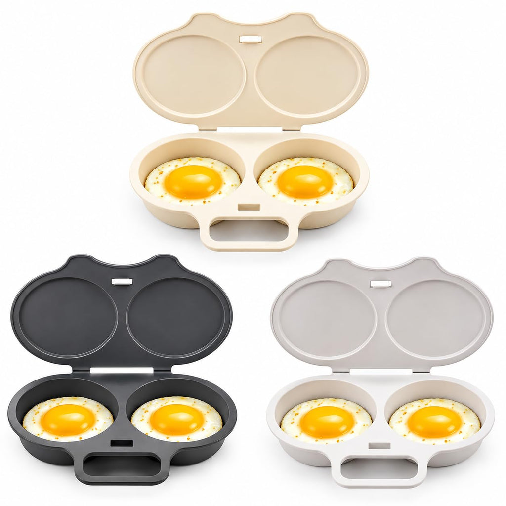 2-Minute Dual Egg Microwave Poacher