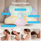Ergonomic Butterfly-Shaped Cervical Contour Pillow