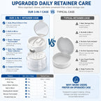 3-in-1 Retainer Cleaning Case