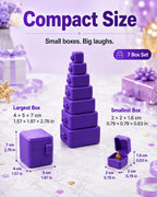 7-Layer Never-Ending Prank Box with Middle Finger Surprise
