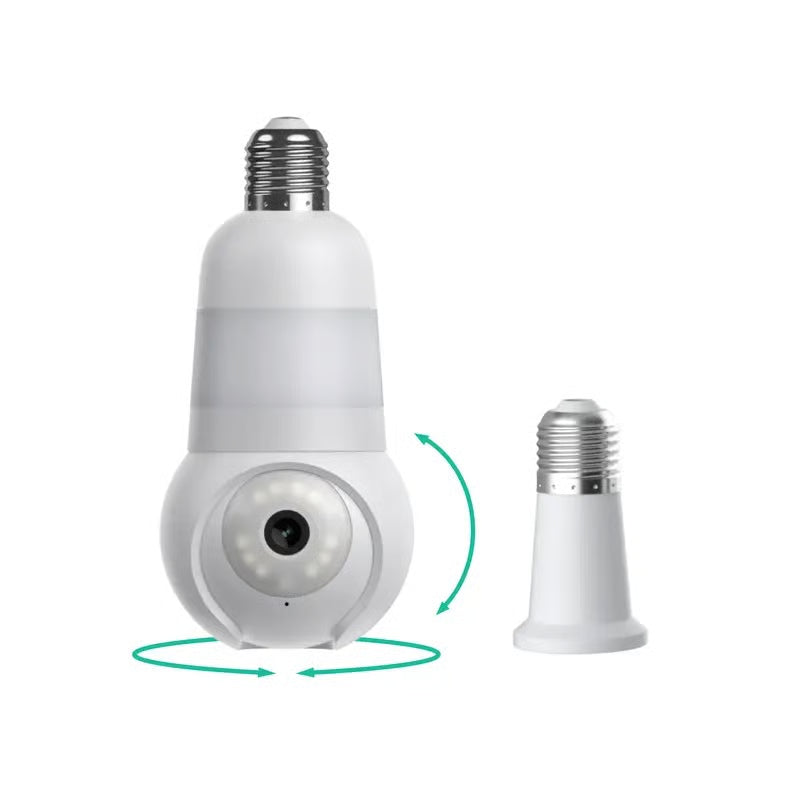 Light Cam 2K Light Bulb Security Camera