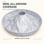 360° Hair Catcher Cape with Shape-Holding Rim