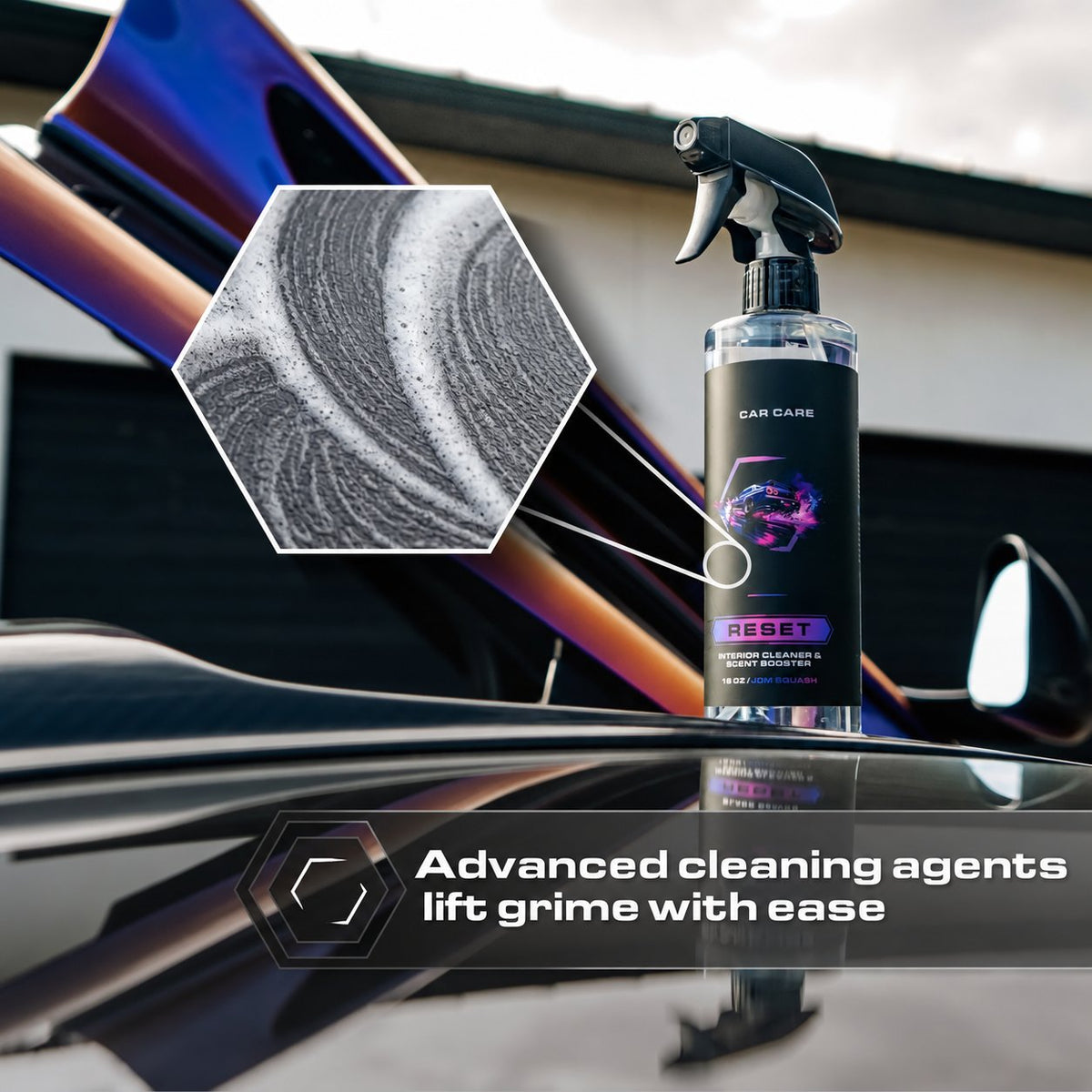 RESET Complete Interior Cleaner & Scent Booster