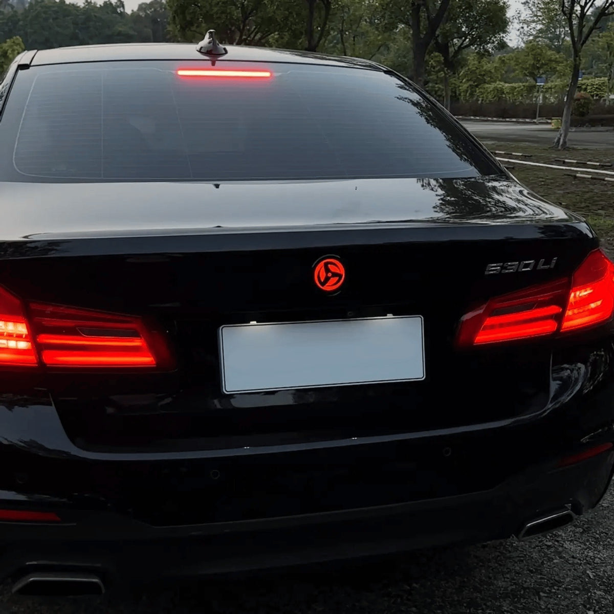 Custom Digital LED Rear Badge