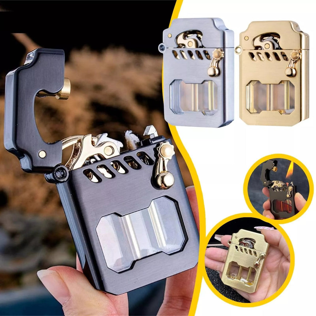 🔥Mecha Metal Rocker Lighter