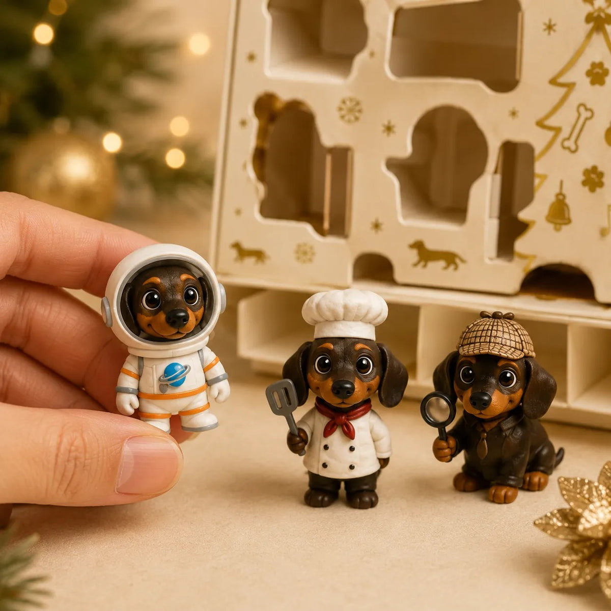 Dachshund Advent Calendar 2026 – 24 Days of Christmas Puppy Characters