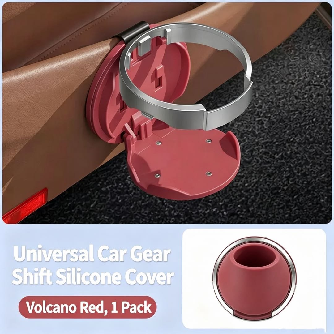 Universal Foldable Car Cup Holder with Hook
