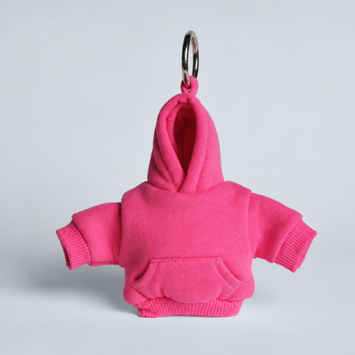 Mini Hoodie Keychain – Soft Squishy Bag Charm