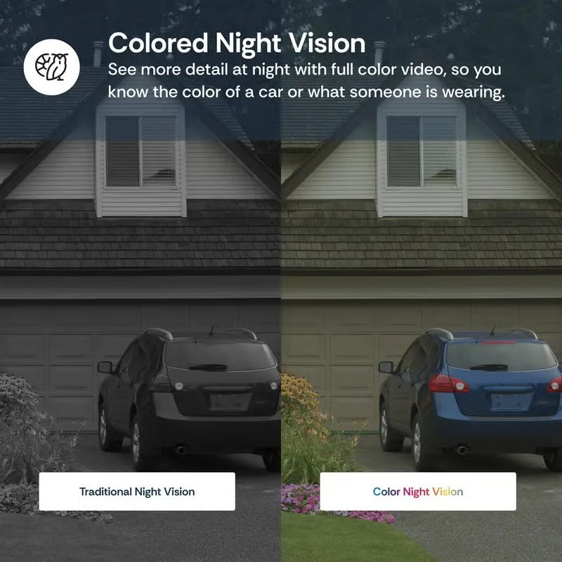 Light Cam 2K Light Bulb Security Camera