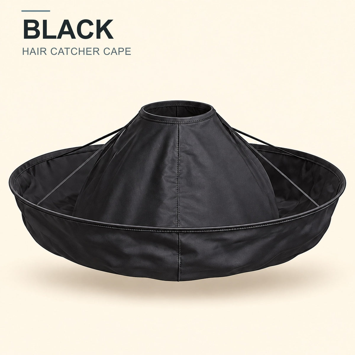 360° Hair Catcher Cape with Shape-Holding Rim