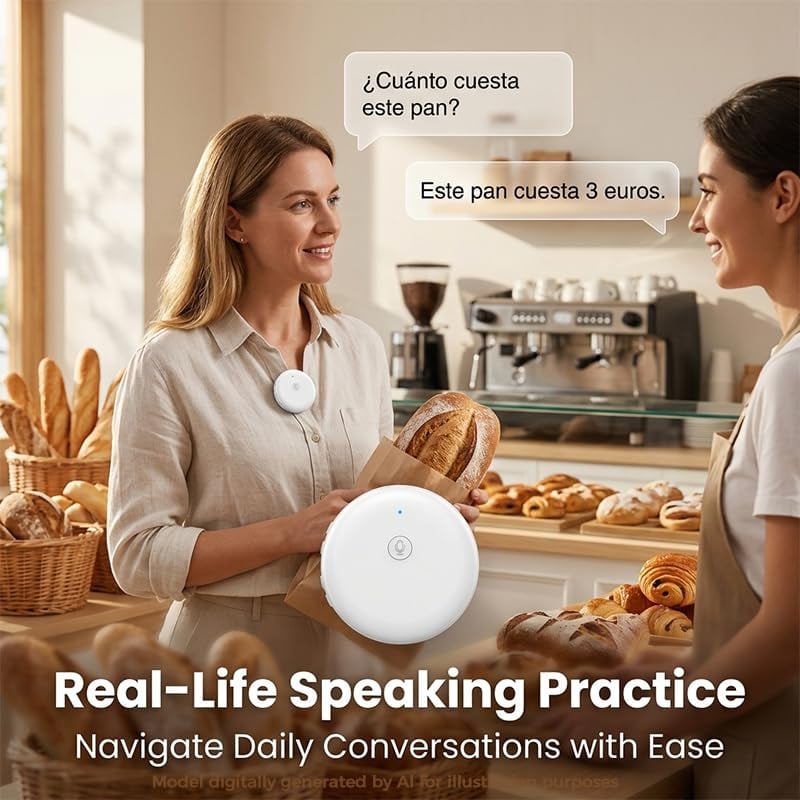 AI Wearable Language Translator & Pocket Tutor