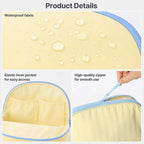 Shell-Shaped Waterproof Travel Underwear Organizer