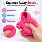 Mini Hoodie Keychain – Soft Squishy Bag Charm