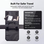 Men’s Hidden Anti-Theft Travel Wallet