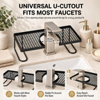 No-Drill Over-the-Faucet Sink Organizer Shelf