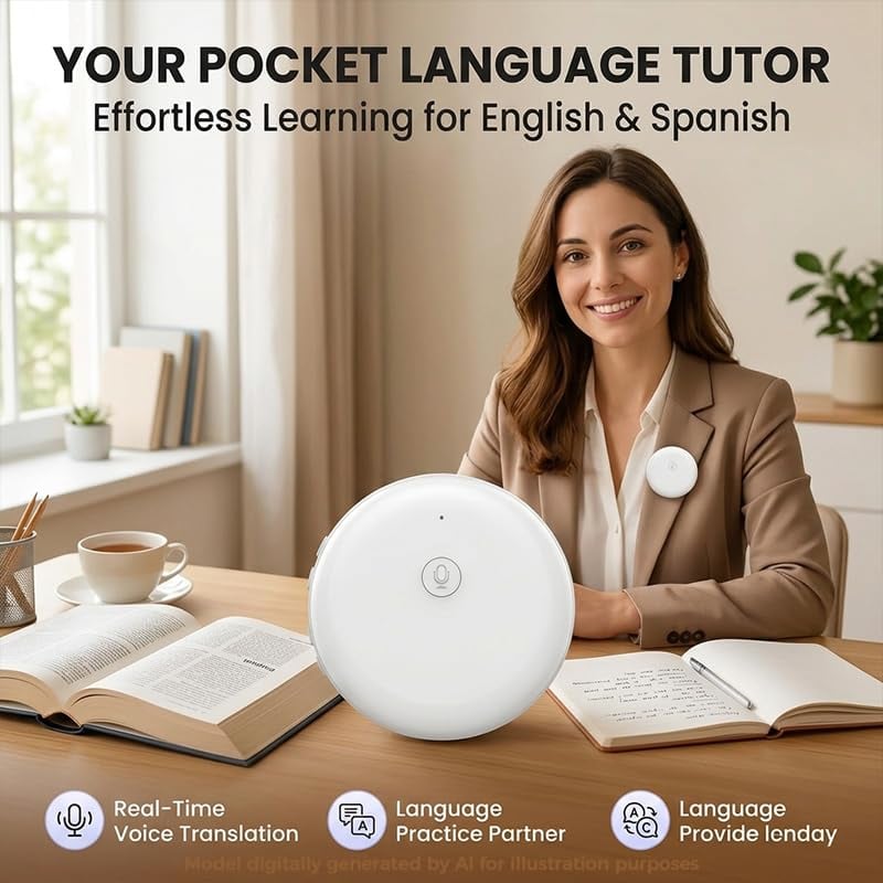AI Wearable Language Translator & Pocket Tutor