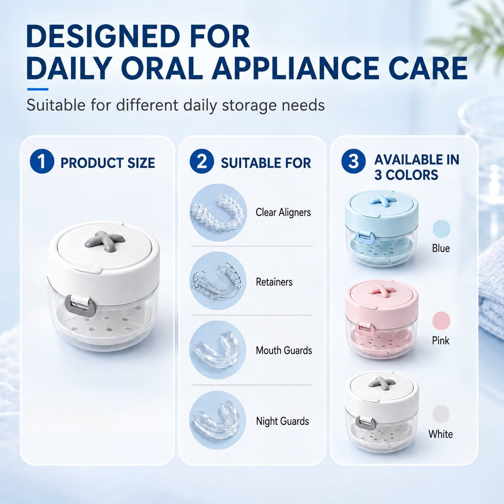 3-in-1 Retainer Cleaning Case
